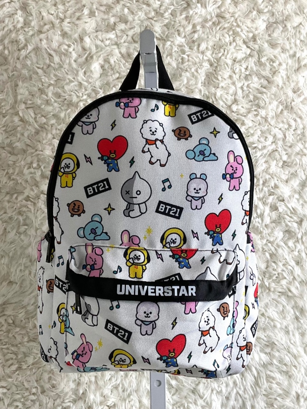 MINISO BT21 UNIVERSTAR CHARACTER BACKPACK~NEW WITH TAGS!